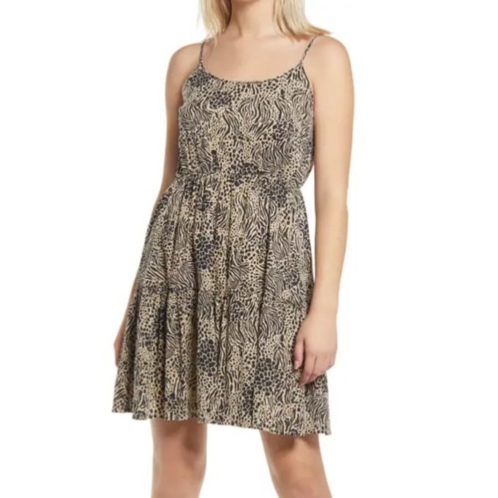 NEW Vero Moda Glory Animal Print Singlet Dress